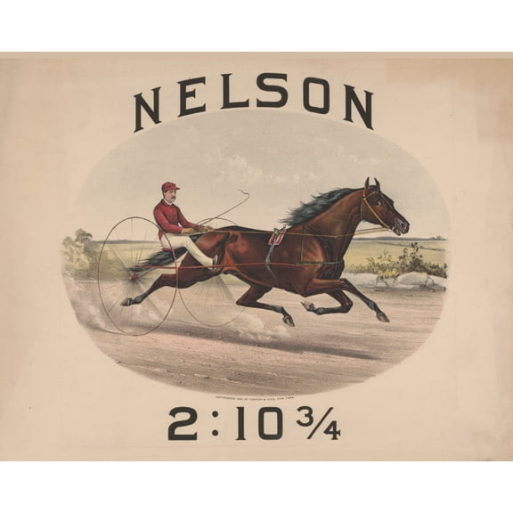 Print: Nelson: 2:10 3/4