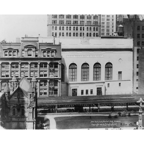 Print: New York Curb Market Bldg., 1921