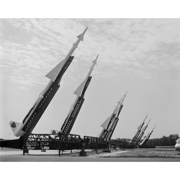 Print: Nike Missile Installation, Lorton, Virginia, 1955