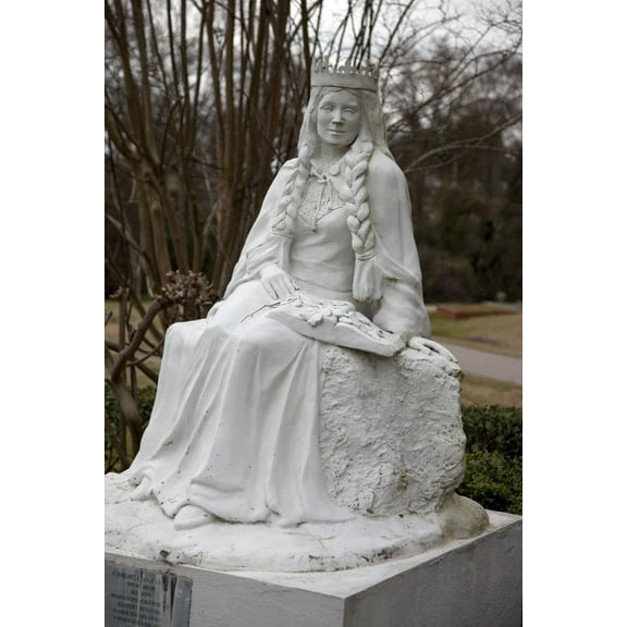 Print: Oakwood Cemetery In Montgomery, Alabama, 2010
