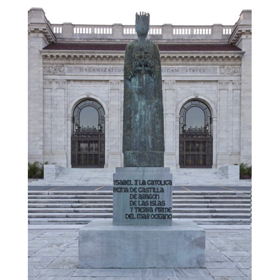 Print: Oas Building, 17th St. And Constitution Ave., NW, Washington, D.C.