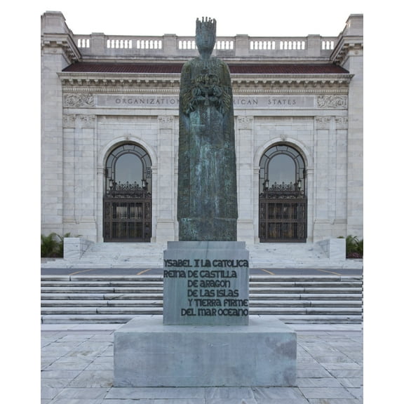 Print: Oas Building, 17th St. And Constitution Ave., NW, Washington, D.C.