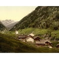 thumbnail image 1 of Print: Oetz Valley, View In The Valley, Tyrol, Austro-Hungary, circa 1890, 1 of 4