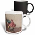 thumbnail image 1 of 3drose, Print of Rooster with Embossed Look, 11oz Magic Transforming Mug, 1 of 7