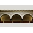thumbnail image 1 of Print: Oil Painting Floral Arch Fills Located In Atrium, Second Level, 1 of 4