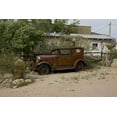 thumbnail image 1 of Print: Old Car And Cactus, Hackberry General Store, Route 66, Hackberry, 1 of 4