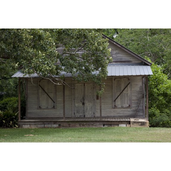 Print: Old Family Store Constructed In The Late 1800s In Leroy, Washington