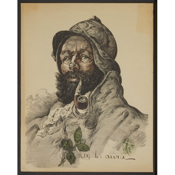 Print: On Les Aura, 1916