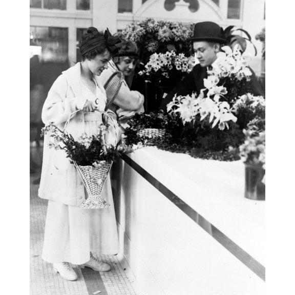 Print: Opening Of The Astor Market, New York City, 1915, 1915