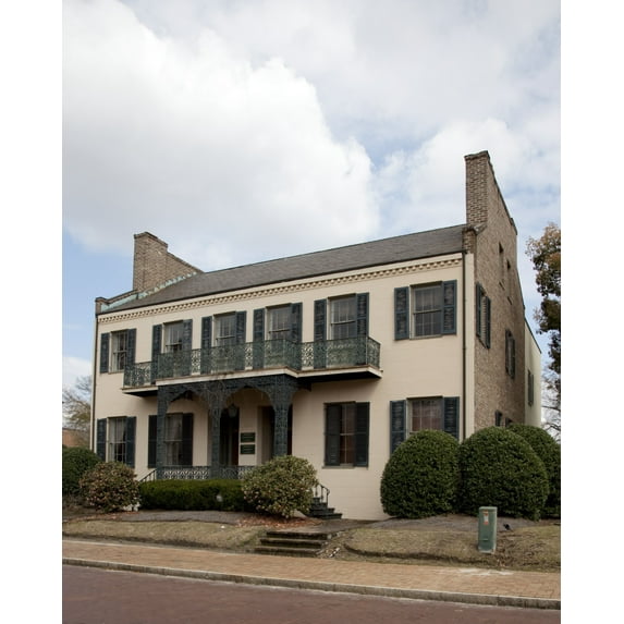 Print: Original House Located On 308-310 Conti Street Moved To Location A