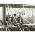 thumbnail image 1 of Print: Orville Seated In Wright Airplane With Albert B. Lambert Before, 1 of 4