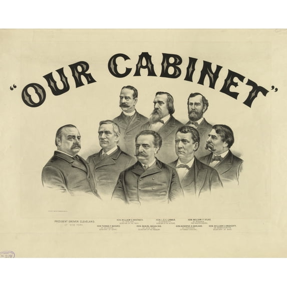 Print: Our Cabinet, 1885