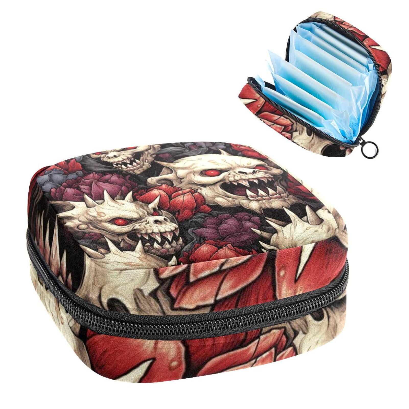 Print Pad Bag Period Bag Sanitary Pad Storage Bag - Mini Pouch for