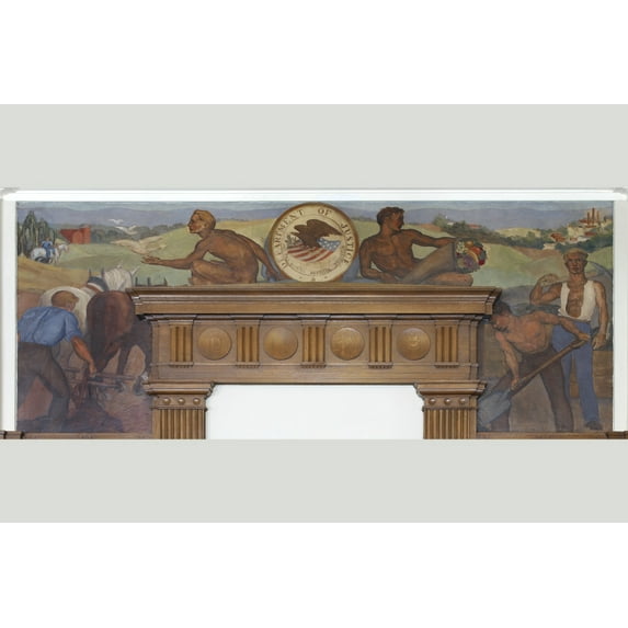 Print: Painting Justice With Peace And Prosperity At William J. Nealon