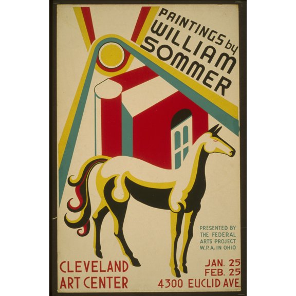 Print: Paintings By William Sommer, 1938