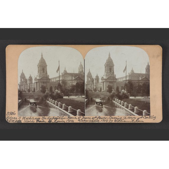Print: Palace Of Machinery, The Exposition Home Of Force And Power