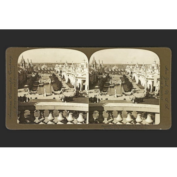 Print: Panoramic View, World's Fair, St. Louis, U. S. A., 1904