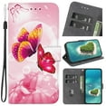 thumbnail image 1 of Print Pattern PU Leather Wallet Style Flip Cover With Card Holder Protection Mobile Phone Case For iPhone 16 16Pro 16Plus 16ProMax 15 15Pro 15Plus 15ProMax 14 14Plus 13 12 11 Pro Mini ProMax, 1 of 8