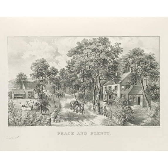 Print: Peace And Plenty, 1871