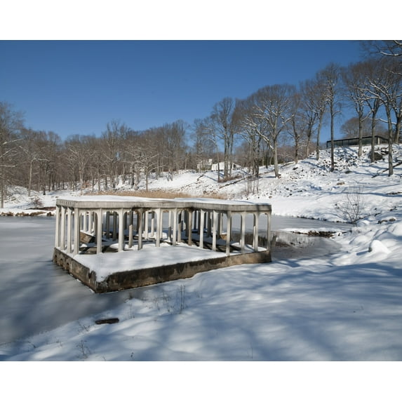 Print: Philip Johnson's Glass House, New Canaan, Connecticut, 2008