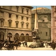 thumbnail image 1 of Print: Piazza Di Minerva, Rome, Italy, circa 1890, 1 of 4