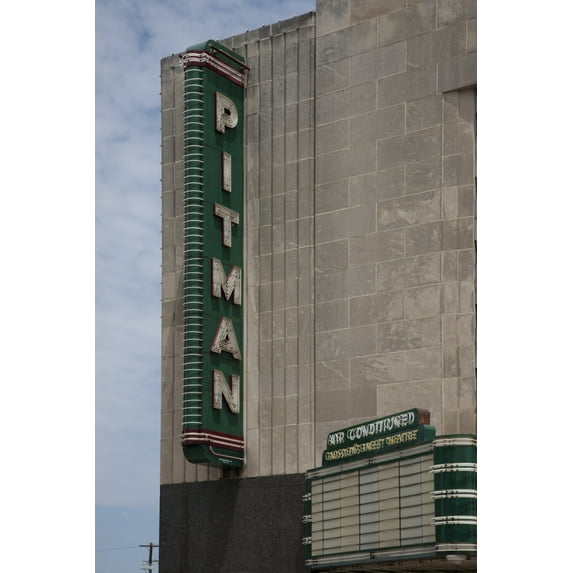 Print: Pitman Theater, Gadsden, Alabama, 2010