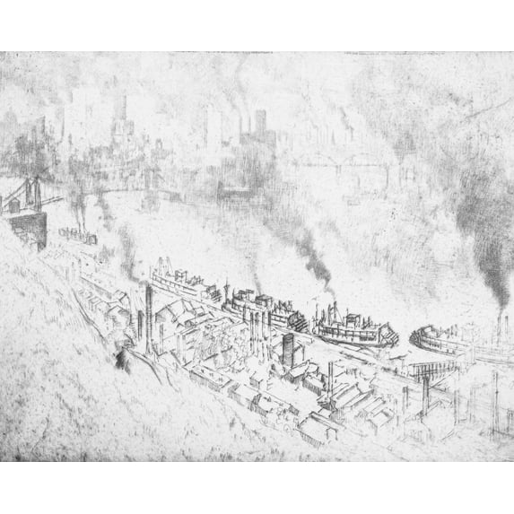 Print: Pittsburgh, No. II