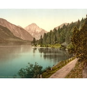Print: Plansee, General View, Tyrol, Austro-Hungary, circa 1890