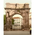 thumbnail image 1 of Print: Pola, Aurea Gate, Istria, Austro-Hungary, circa 1890, 1 of 4