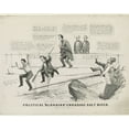 thumbnail image 1 of Print: Political Blondins Crossing Salt River, 1860, 1 of 4