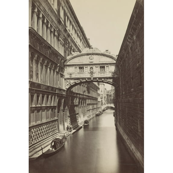 Print: Ponte Dei Sospiri, circa 1890