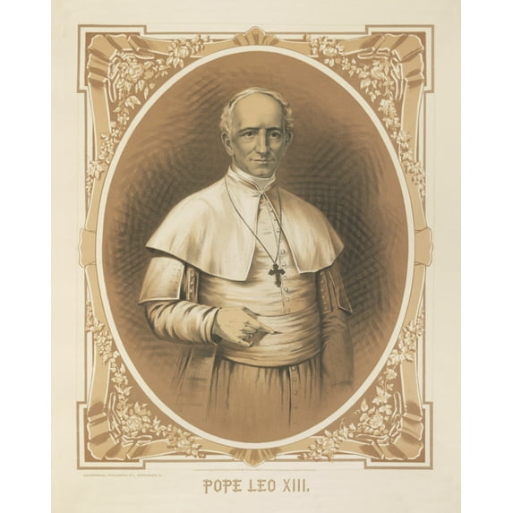 Print: Pope Leo XIII, 1878