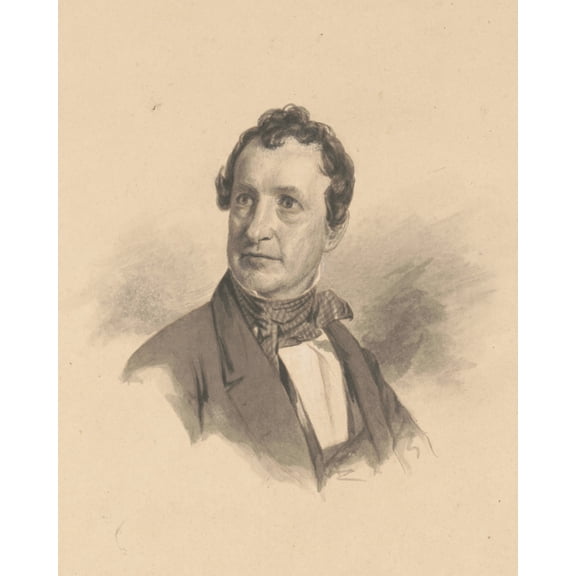 Print: Portrait Of A Man