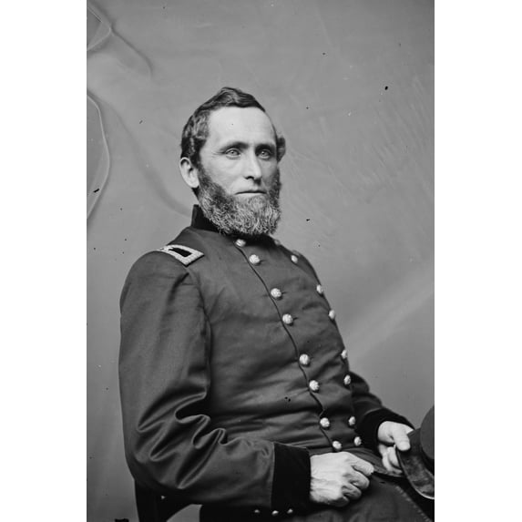 Print: Portrait Of Brig. Gen. Benjamin M. Prentiss, Officer Of The Federal