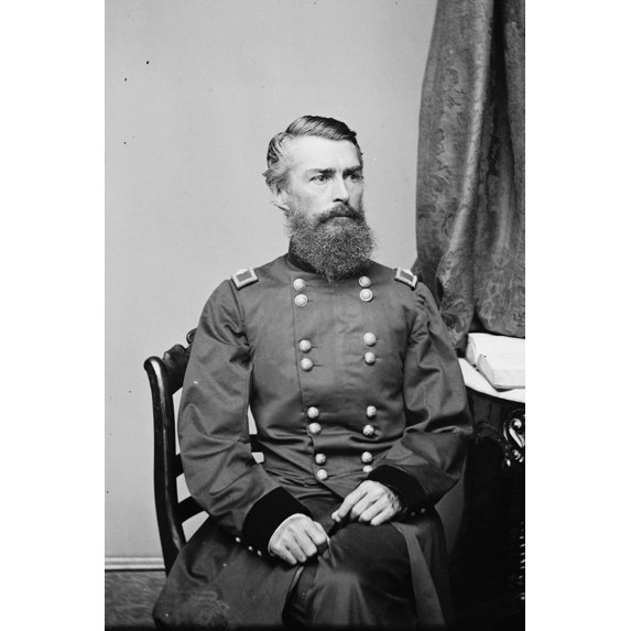Print: Portrait Of Brig. Gen. Herman Haupt, Officer Of The Federal Army