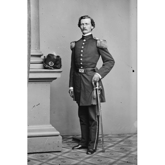 Print: Portrait Of Maj. Gen. James B. Fry, Officer Of The Federal Army