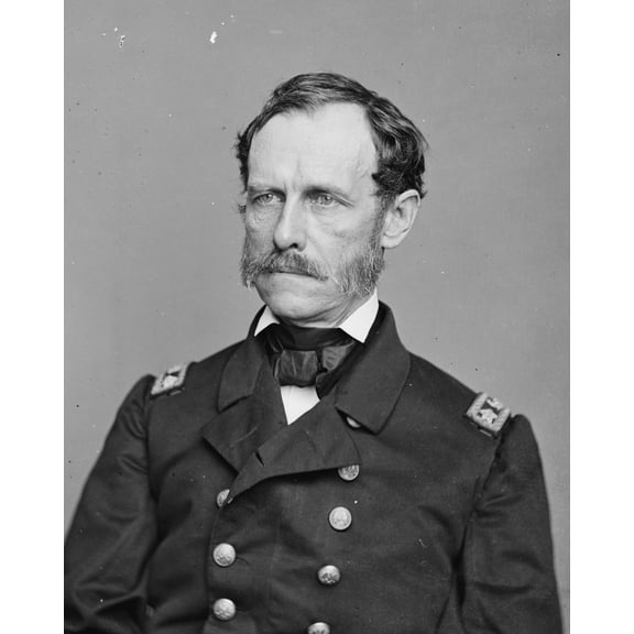 Print: Portrait Of Rear Adm. John A. Dahlgren, Officer Of The Federal
