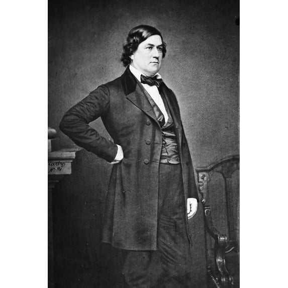 Print: Portrait Of Secretary Of State Robert M. T. Hunter, Officer Of The