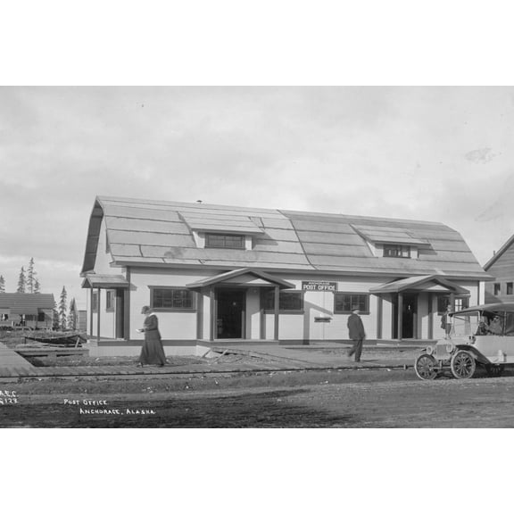 Print: Post Office, 1915