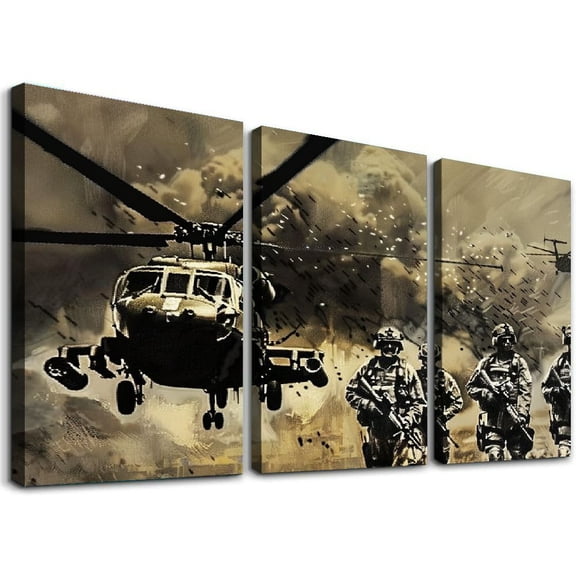 Print Posters Canvas, Wall Decoration, Army Ranger Poster, Special F Canvas Painting Posters And Prints Wall Art Pictures for Living Room Bedroom Decor