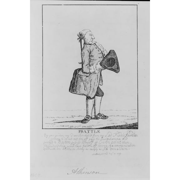 Print: Prattle, 1779
