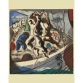 thumbnail image 1 of Print: Preparatory Drawing For Discovery Of The Land Mural, Hispanic, 1 of 4