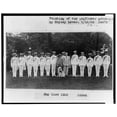 thumbnail image 1 of Print: President And Mrs. Coolidge Posing With Navy Officers(?), 1925, 1 of 4