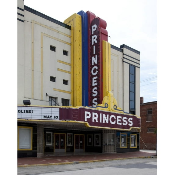 Print: Princess Theater, Decatur, Alabama, 2010