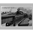 thumbnail image 1 of Print: R.R. Bridge On The Belt Line Across The Sheboygan River, Sheboygan, 1 of 4