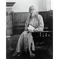 thumbnail image 1 of Print: Rabindranath Tagore, Full-Length Portrait, Seated, Facing Front, 1 of 4