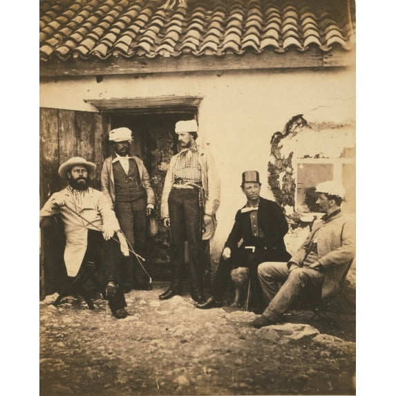 Print: Railway Officials, Messrs. Swan, Cadell, Middleton, Howse,