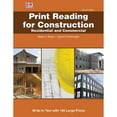 thumbnail image 1 of Pre-Owned Print Reading for Construction: Residential and Commercial (Paperback) 1631269224 9781631269226, 1 of 1