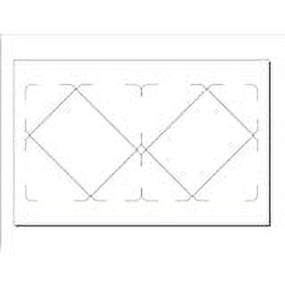 Print-Ready Envelope, All-in-One (5-3/4" x 4-1/2"), 2-UP, Die-Cut on 11" x 17" White 80lb Futura Laser Paper - 100 Sheets (200 Envelopes)