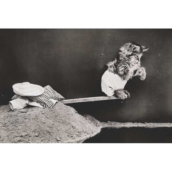 Print: Ready For A Dive, 1914